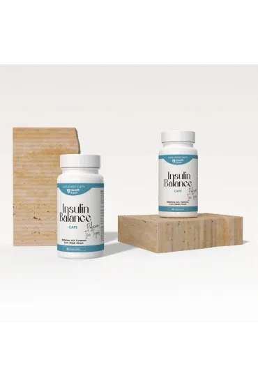 Health Guard by Cf Insulin Balance - Wsparcie gospodarki cukrowej (Insulinooporno, Cukrzyca) Suplement diety 60 kaps.