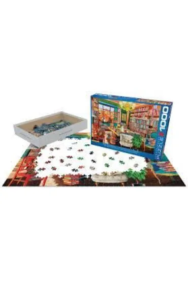 Puzzle 1000 el. The Old Library Eurographics