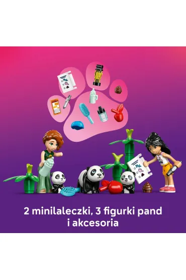LEGO Friends Opieka nad pandami w rezerwacie 42648