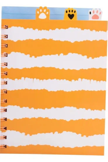 Notes A5 na spirali CAT&DOG z przek�adkami 80 ark. Happy Color