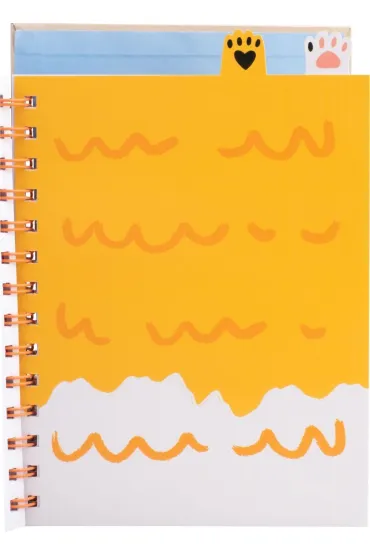 Notes A5 na spirali CAT&DOG z przek�adkami 80 ark. Happy Color