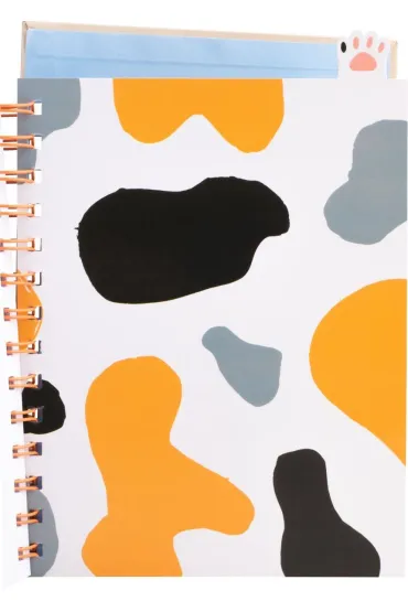 Notes A5 na spirali CAT&DOG z przek�adkami 80 ark. Happy Color