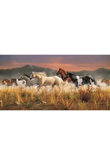 Puzzle 13200 el. High Quality Collection. Band of Thunder Clementoni