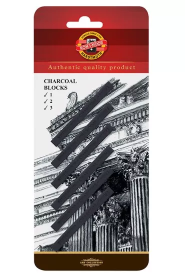 Koh-I-Noor W�giel prasowany w sztyfcie 8683 6 szt.