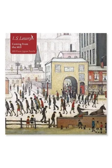 Puzzle 500 el. Coming from the Mill L.S. Lowry Flame Tree