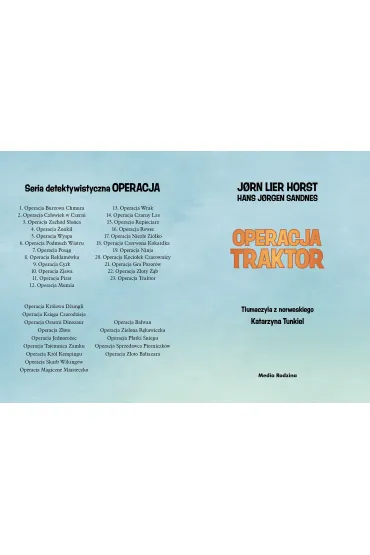 Operacja Traktor. Biuro Detektywistyczne nr 2. Tom 37 - Jorn Lier Horst