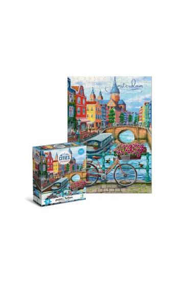 Puzzle 300 el. Easy-M - Cities Amsterdam Dodo