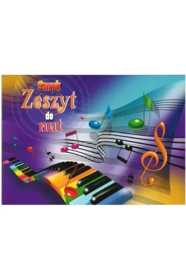 Wkr Zeszyt do nut Smyk 10 szt.