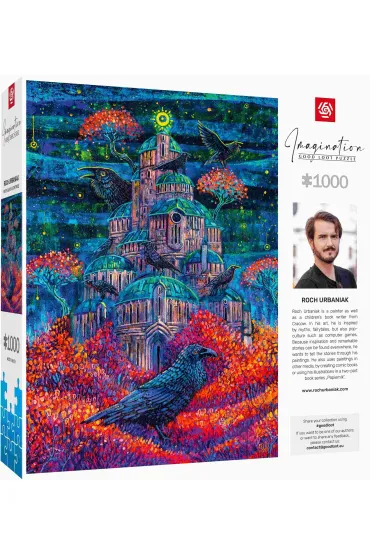 Puzzle 1000 el. Roch Urbaniak Twierdza Pani Kruk�w Good Loot