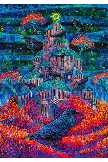 Puzzle 1000 el. Roch Urbaniak Twierdza Pani Kruk�w Good Loot