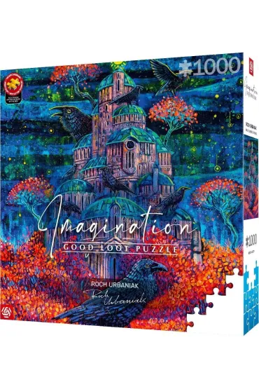 Puzzle 1000 el. Roch Urbaniak Twierdza Pani Kruk�w Good Loot