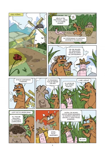 W szczerym polu. Niesamowity Szerlok Worms. Tom 2 - �ukasz Augu�cik