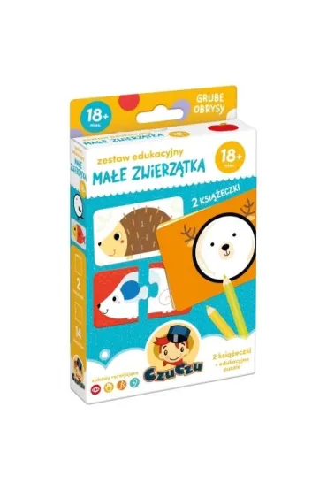 CzuCzu Zestaw edukacyjny. Ma�e zwierz�tka 18 mies.+