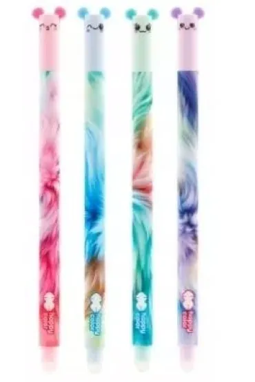 Happy Color D�ugopis wymazywalny 0,5 mm niebieski Uszaki Fluffy