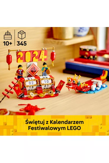 LEGO Icons Kalendarz festiwalowy 40678