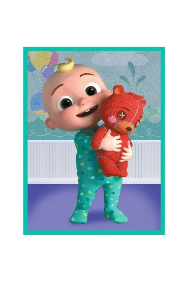 Puzzle 2x10 el. Baby Maxi. Cocomelon Przyjaciele Trefl