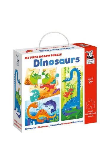Captain Smart. Dinosaurs. My first jigsaw puzzle Edgard