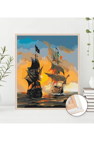 Twoje Hobby Malowanie po numerach - Pejza� morski 40x50cm