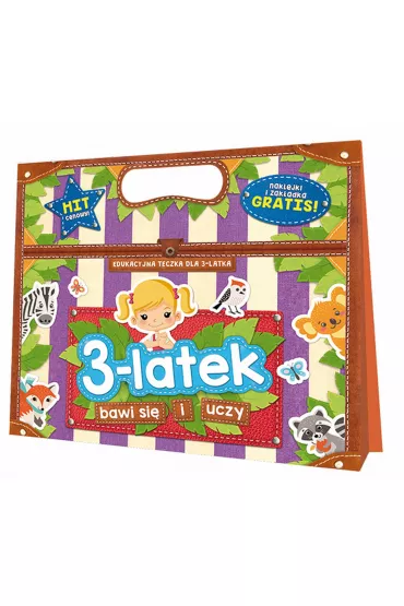 3-latek bawi si� i uczy. Edukacyjna teczka dla trzylatka