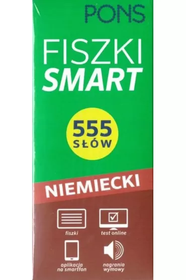 Fiszki Smart. 555 s��w. Niemiecki