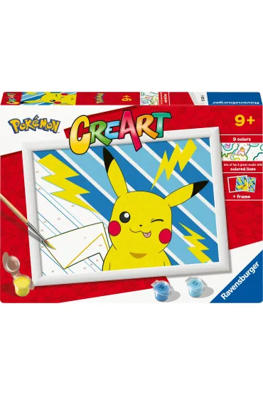 Malowanie po numerach CreArt - Pikachu Ravensburger