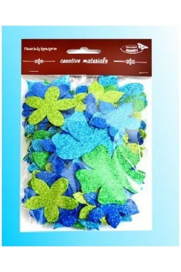 Galeria Hobby Kwiatki brokatowe 60 szt.