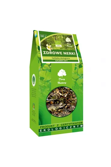 Dary Natury Herbatka zdrowe nerki Suplement diety 200 g Bio
