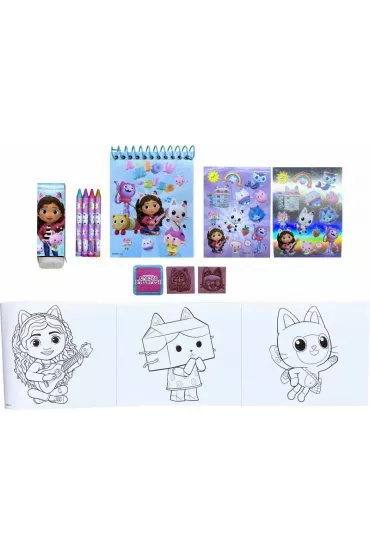 Zestaw kreatywny 3D Koci Domek Gabi KIDS EUROSWAN