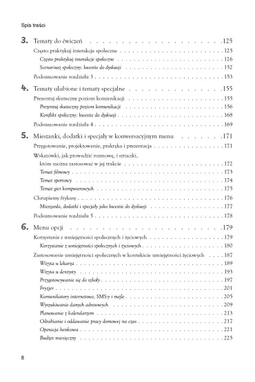 Menu umiej�tno�ci spo�ecznych i �yciowych. �wiczenia kszta�tuj�ce umiej�tno�ci spo�eczne i �yciowe dla m�odzie�y ze spektrum autyzmu - Karra M. Barber