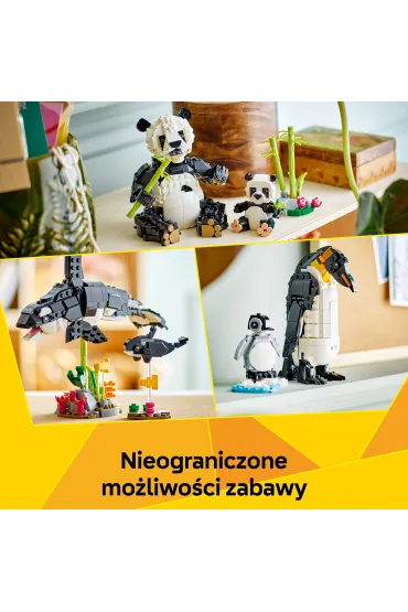 LEGO Creator 3 w 1 Dzikie zwierz�ta: rodzina pand 31165