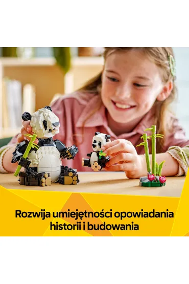 LEGO Creator 3 w 1 Dzikie zwierz�ta: rodzina pand 31165