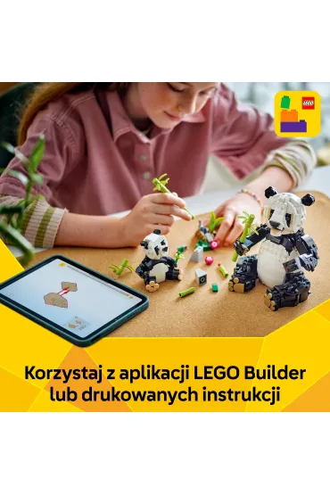 LEGO Creator 3 w 1 Dzikie zwierz�ta: rodzina pand 31165
