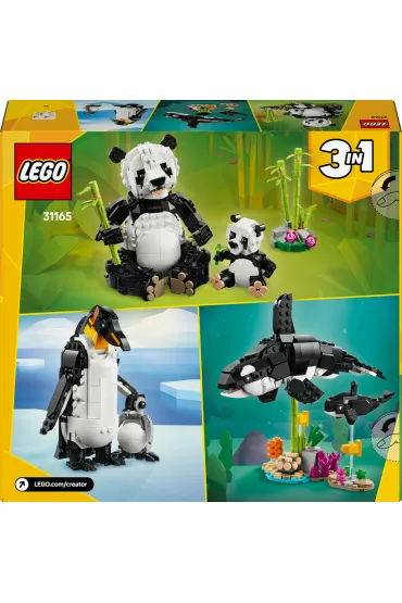 LEGO Creator 3 w 1 Dzikie zwierz�ta: rodzina pand 31165