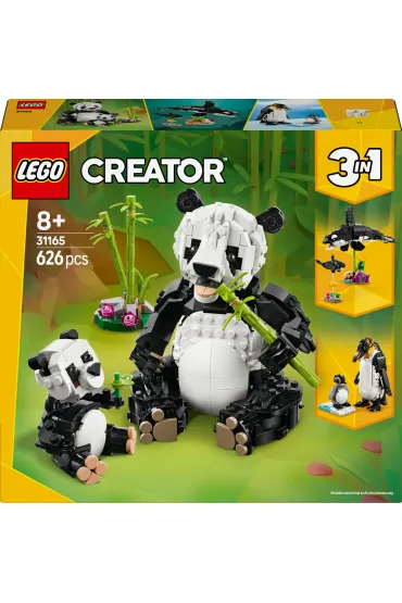 LEGO Creator 3 w 1 Dzikie zwierz�ta: rodzina pand 31165