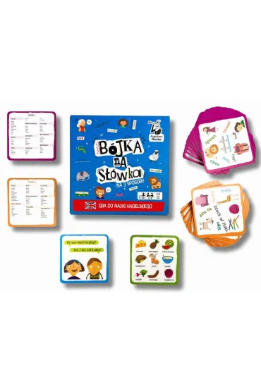 B�jka na s��wka. Na 3 sposoby. Gra do nauki angielskiego Edgard - Patrycja  Zakaszewska, Norman Ewa