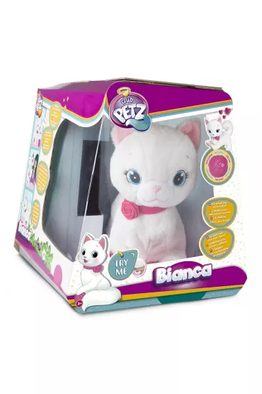Maskotka interaktywna Kotek Bianca Club Petz Tm Toys