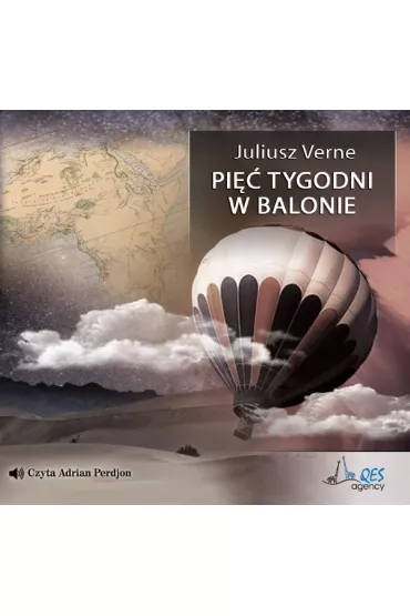 Audiobook Pi tygodni w balonie mp3 - Juliusz Verne