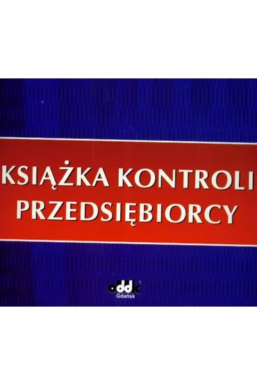 Ksi��ka kontroli przedsi�biorcy