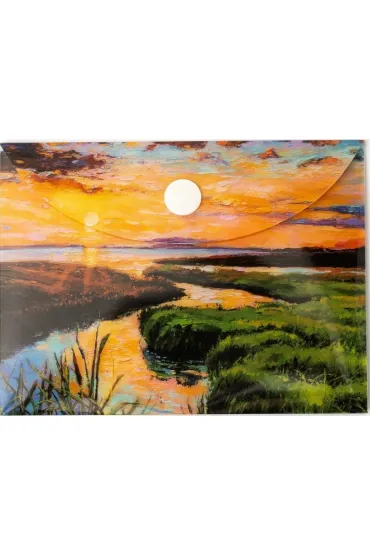 Narcissus Teczka kopertowa PP A7 Rzeka Vista