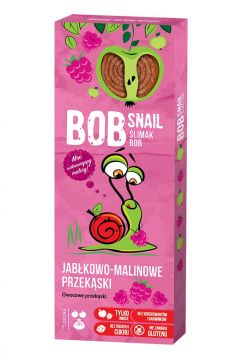 Bob Snail Przekąska jabłkowo-malinowa z owoców bez dodatku cukru 30 g