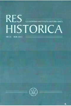 Res Historica T.35