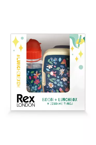 b.box Zestaw �niadaniowy lunchbox i bidon Wr�ki