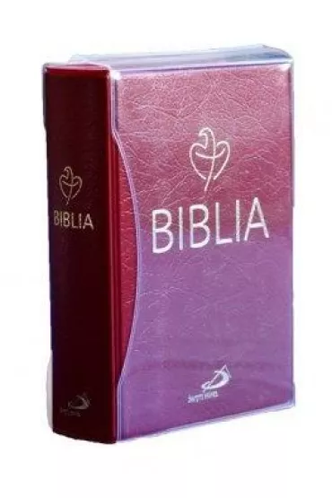 Biblia Tabor - bordowa PCV