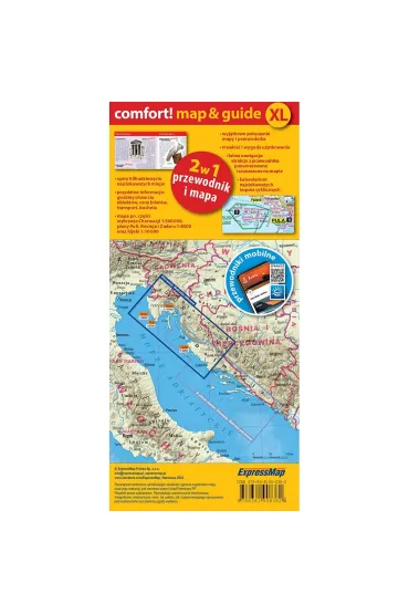 Chorwacja map&guide XL cz�� p�nocna PL laminat 2023
