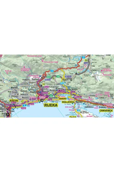 Chorwacja map&guide XL cz�� p�nocna PL laminat 2023