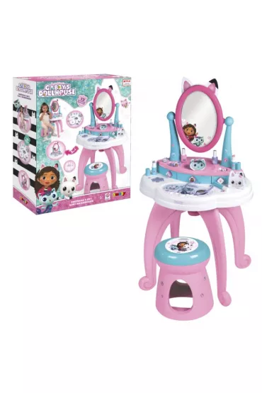 Smoby Koci domek Gabi Toaletka 2w1