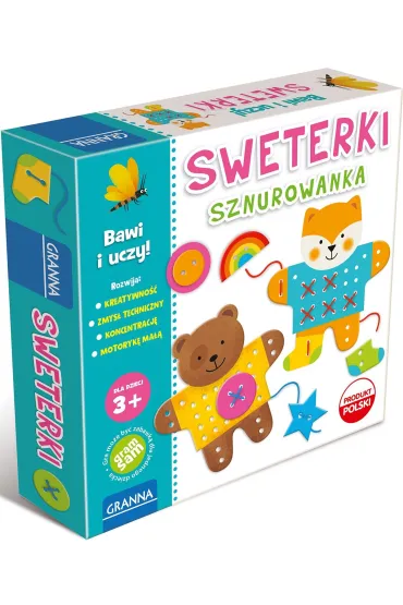 Sweterki. Sznurowanka Granna