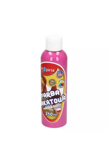 InSpiria Farba plakatowa r�owa 250 ml