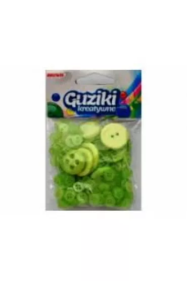 Brewis Guziki kreatywne GU4 zielony 40g