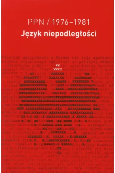 PPN / 1976-1981 J�zyk niepodleg�o�ci - Bertram �ukasz